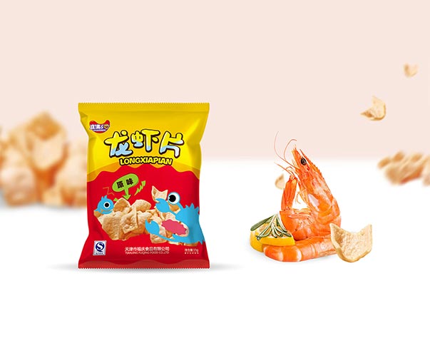 莊滿口蝦片包裝設計